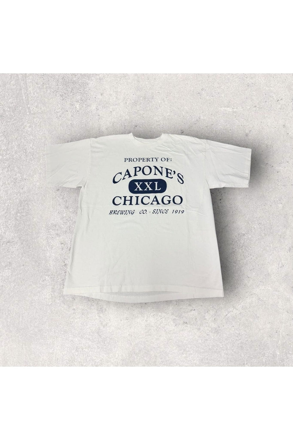 Vintage Murina Single Stitch Property of Capone's Chicago Tee- XL