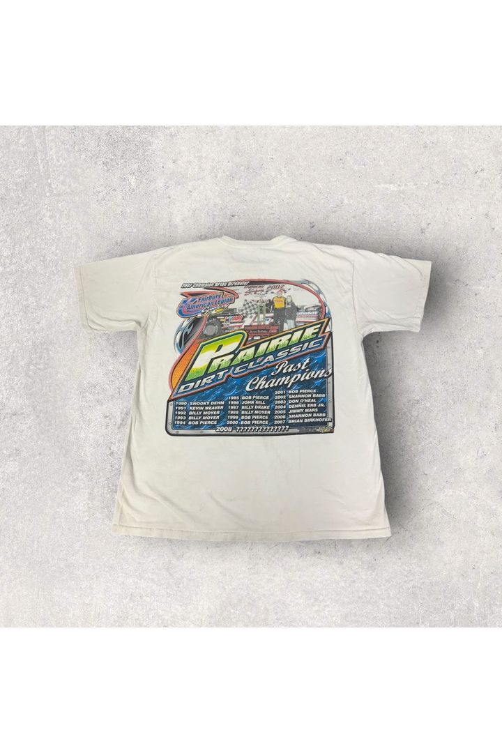 2008 Prairie Dirt Classic Racing Tee- L