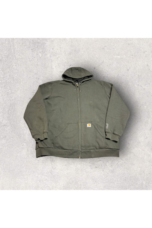 Carhartt Insulated Waffle Knit Full Zip Hoodie- XL (Tall)