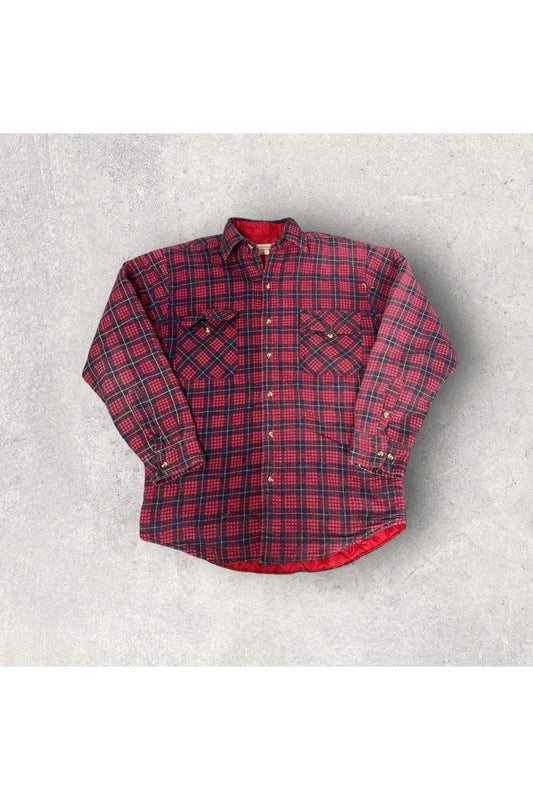 Vintage Northwest Territory Insulated Flannel Long Sleeve Button Up- S