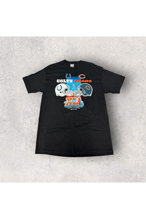 2007 Super Bowl XLI Indianapolis Colts vs. Chicago Bears Tee- L