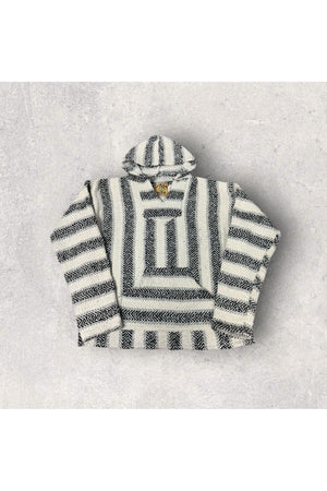 Vintage Baja Joe Mexican Poncho/Drug Rug- S