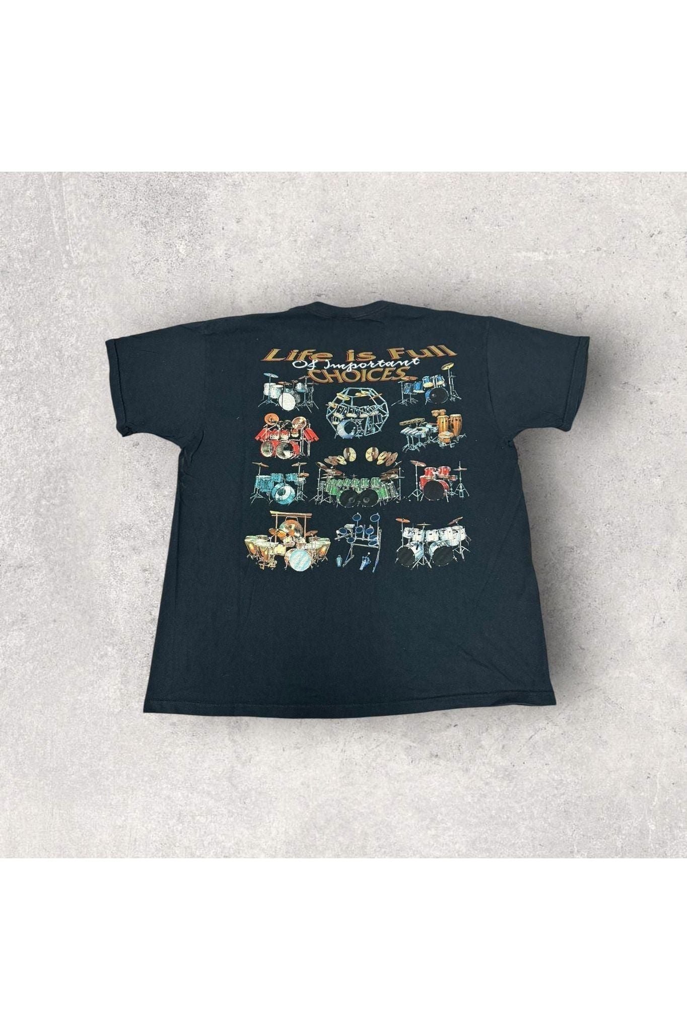 Vintage Life Is Full of Important Choices Tee- XL
