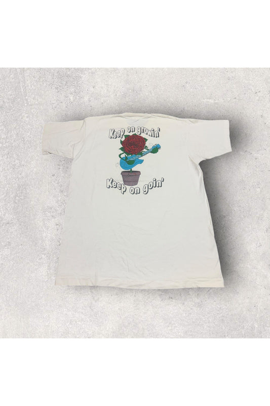 Vintage 90s Fruit of the Loom Grateful Dead St. Stephen Brewery Keep On Growin' Keep On Goin' Single Stitch Bootleg Tee- XL