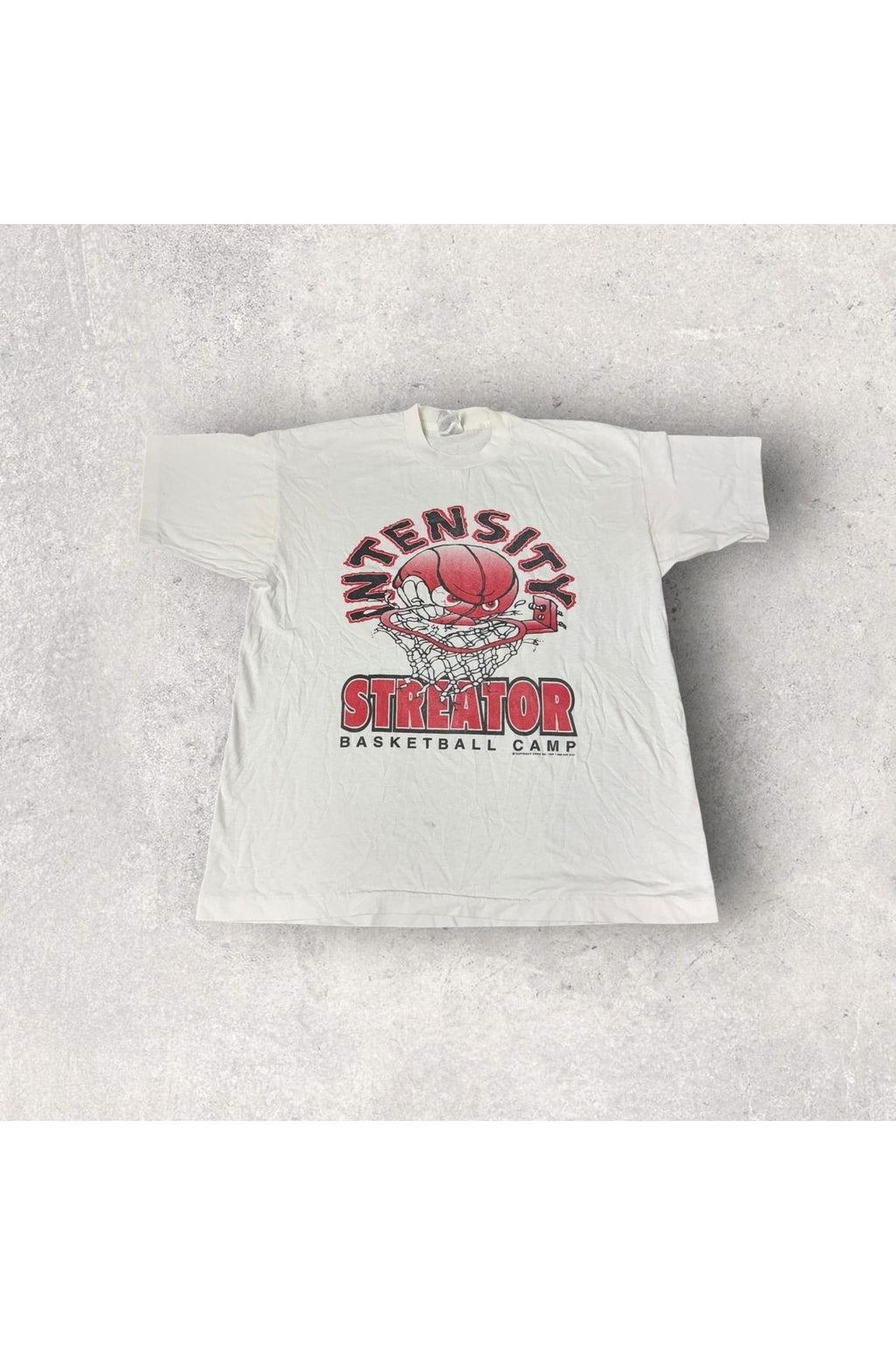 Vintage 1997 Intensity Streater Basketball Camp Tee- XL