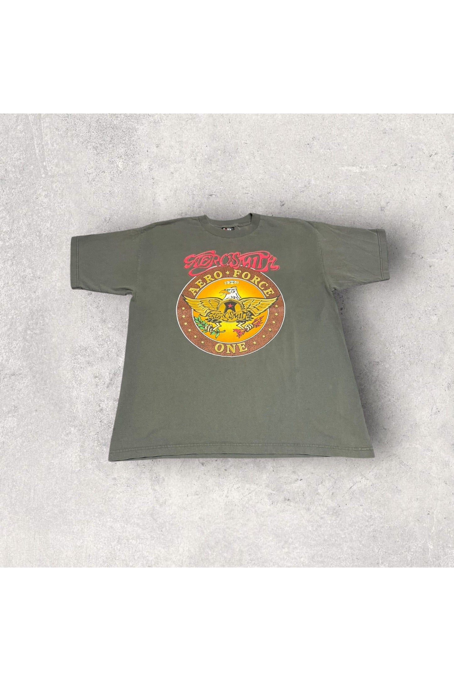Vintage Giant 1998 Aerosmith Aero Force One Tour Tee- XL