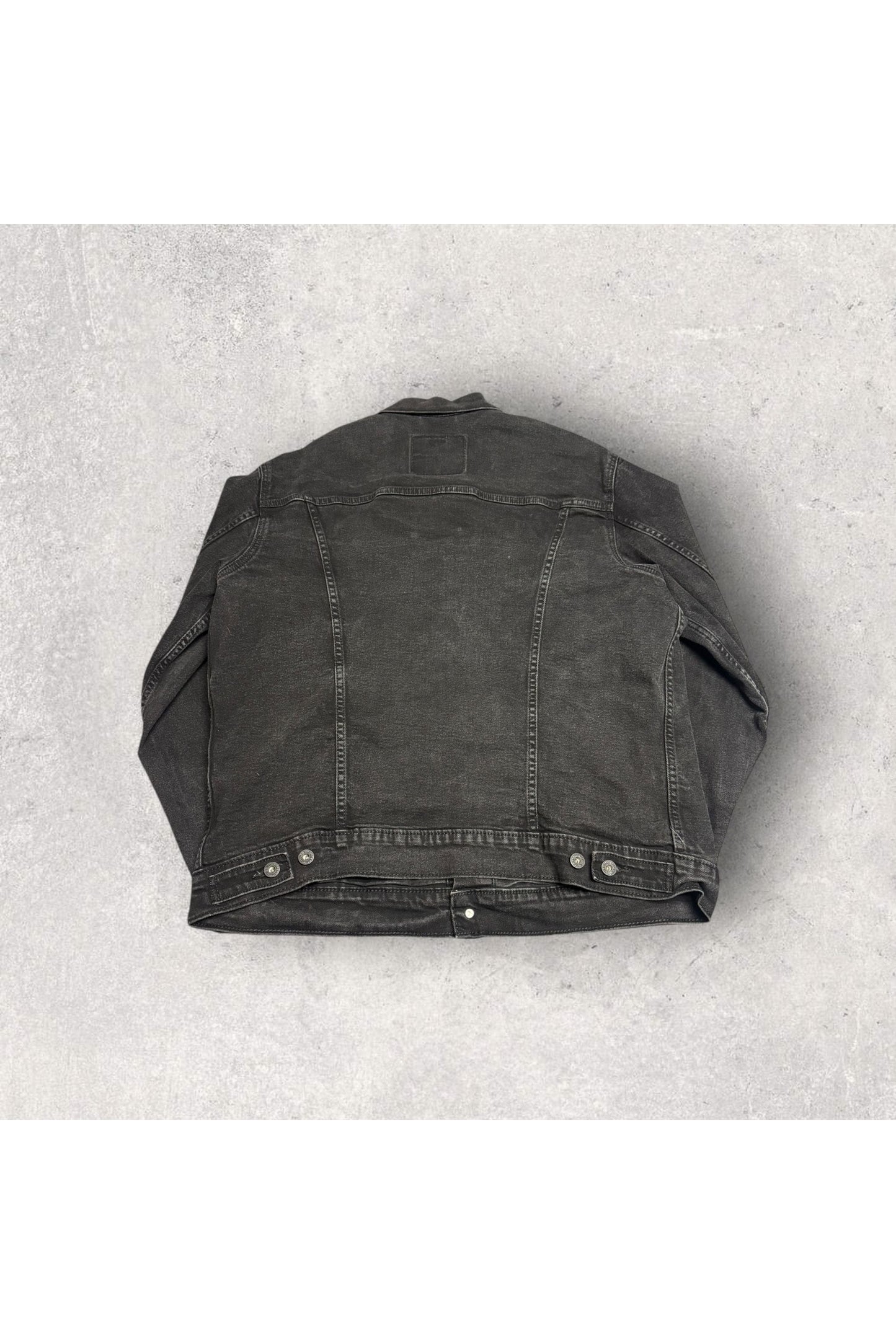 Levi's Black Denim Jacket- XL