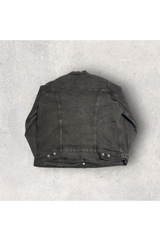 Levi's Black Denim Jacket- XL
