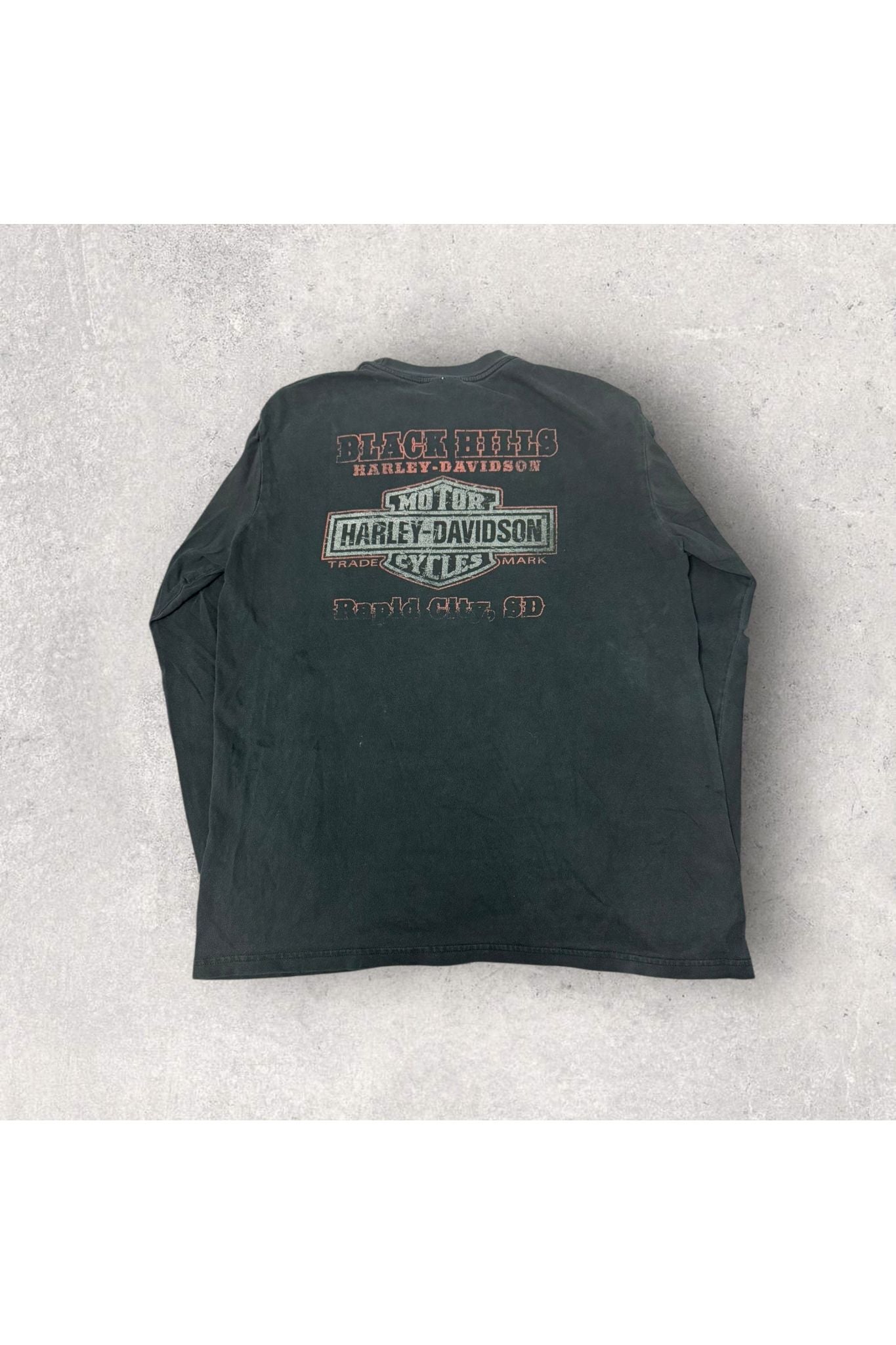 2000s Black Hills Harley-Davidson Long Sleeve- L