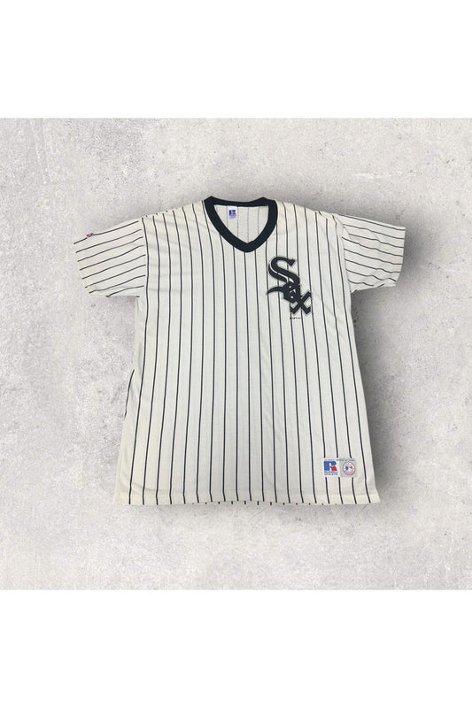Vintage 1999 Russell Athletic Chicago White Sox Jersey/Tee- L