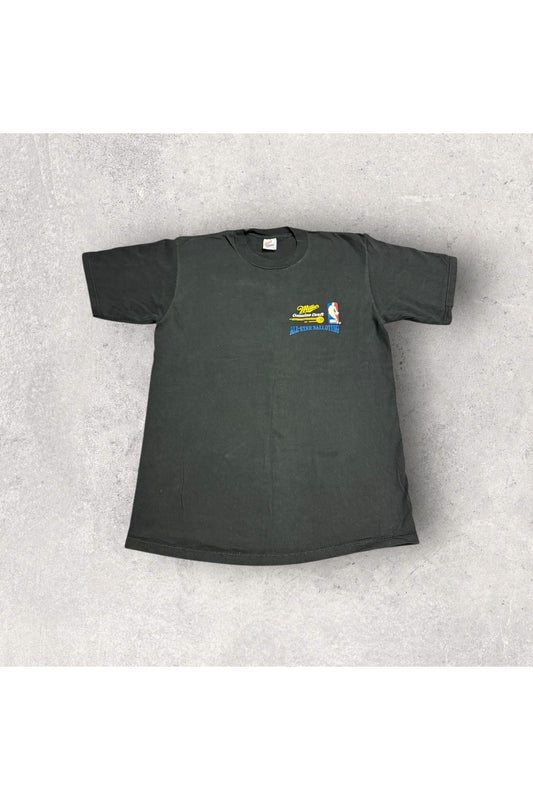 Vintage Jerzees Miller Genuine Draft All-Star Balloting Chicago Bulls Tee- L