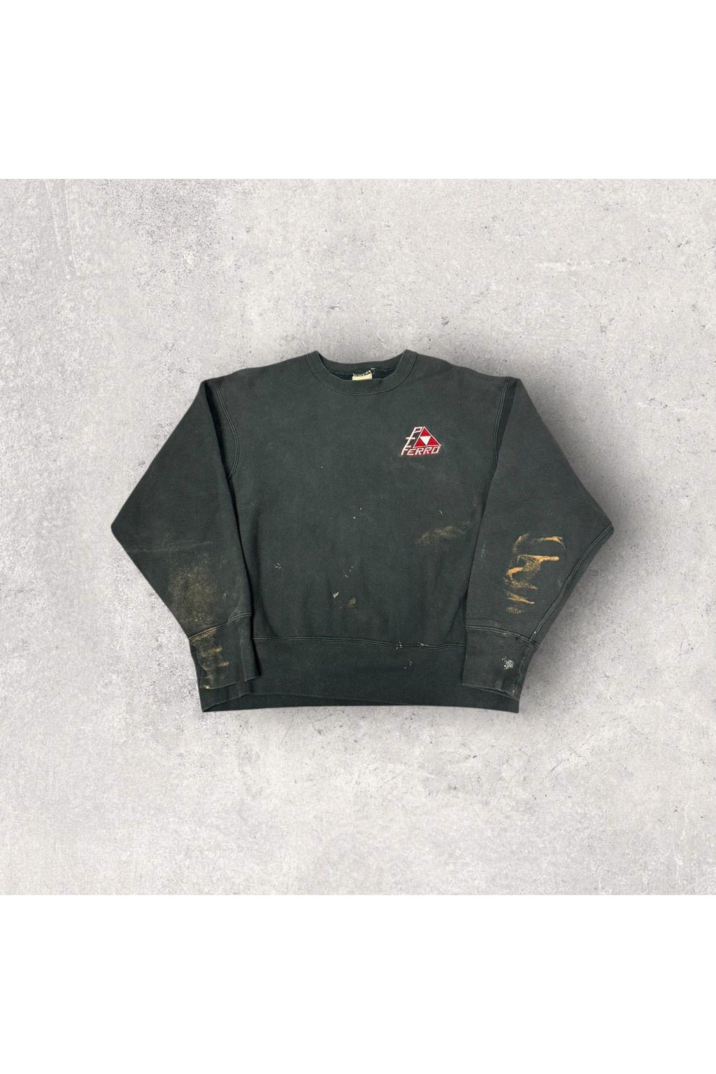 Vintage Lee PTFERRO Embroidered Crewneck- L