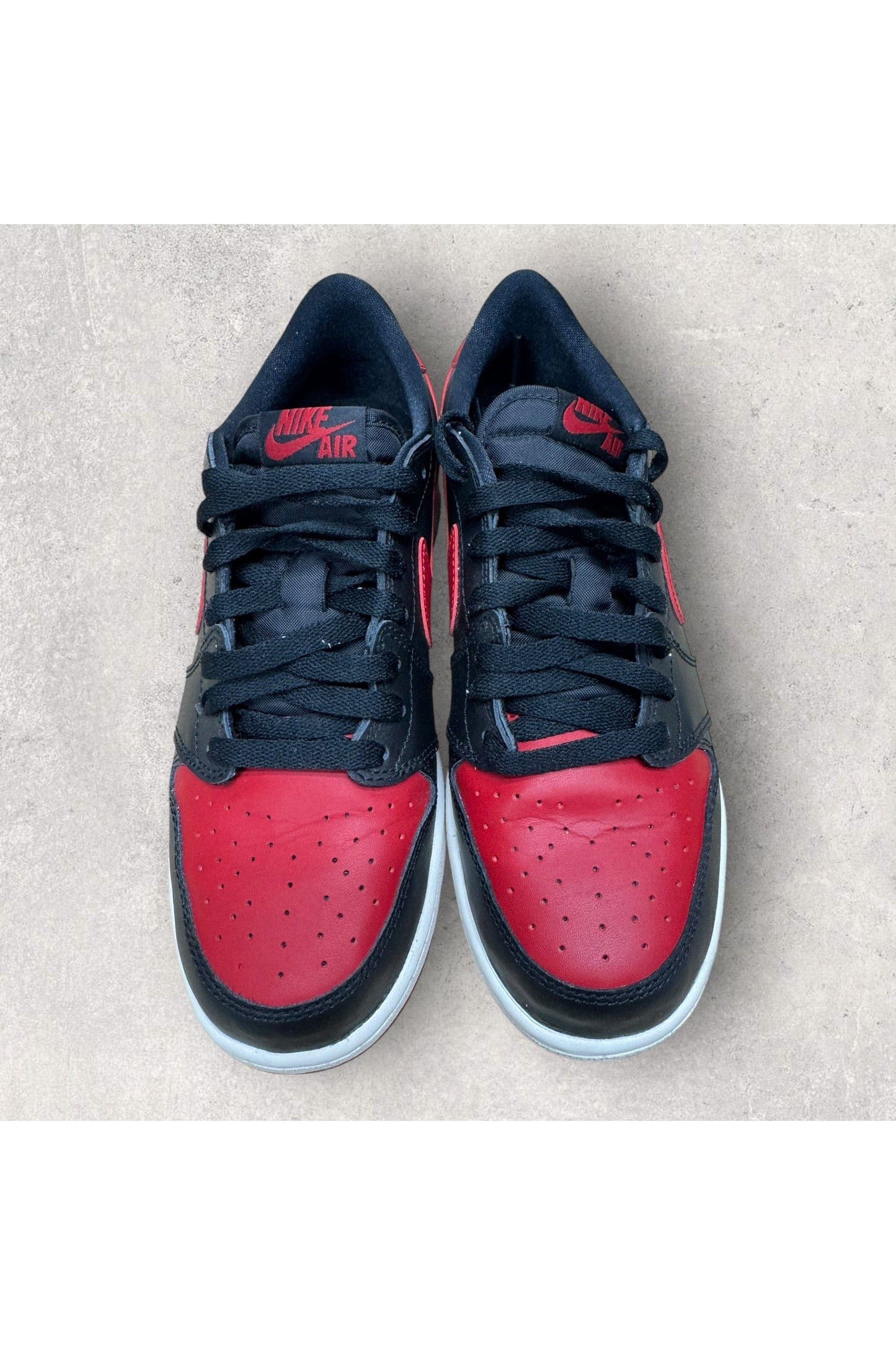 Jordan 1 Retro Low Bred (2015) (GS)- 7Y