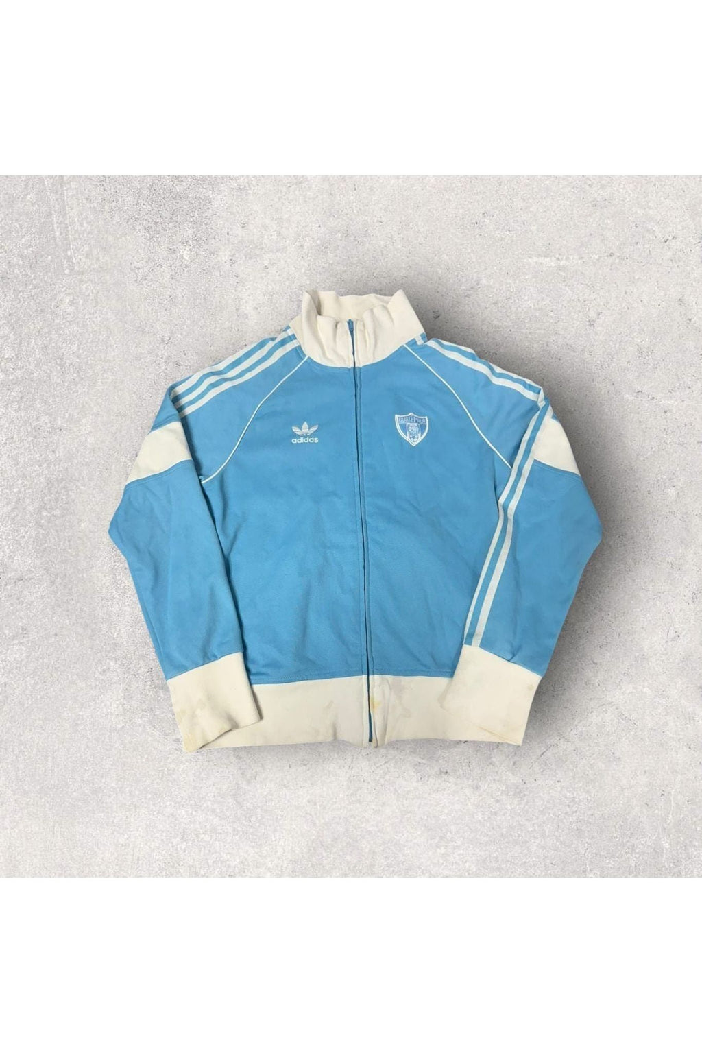 Vintage Adidas Guatemala Embroidered Soccer Track Jacket- M