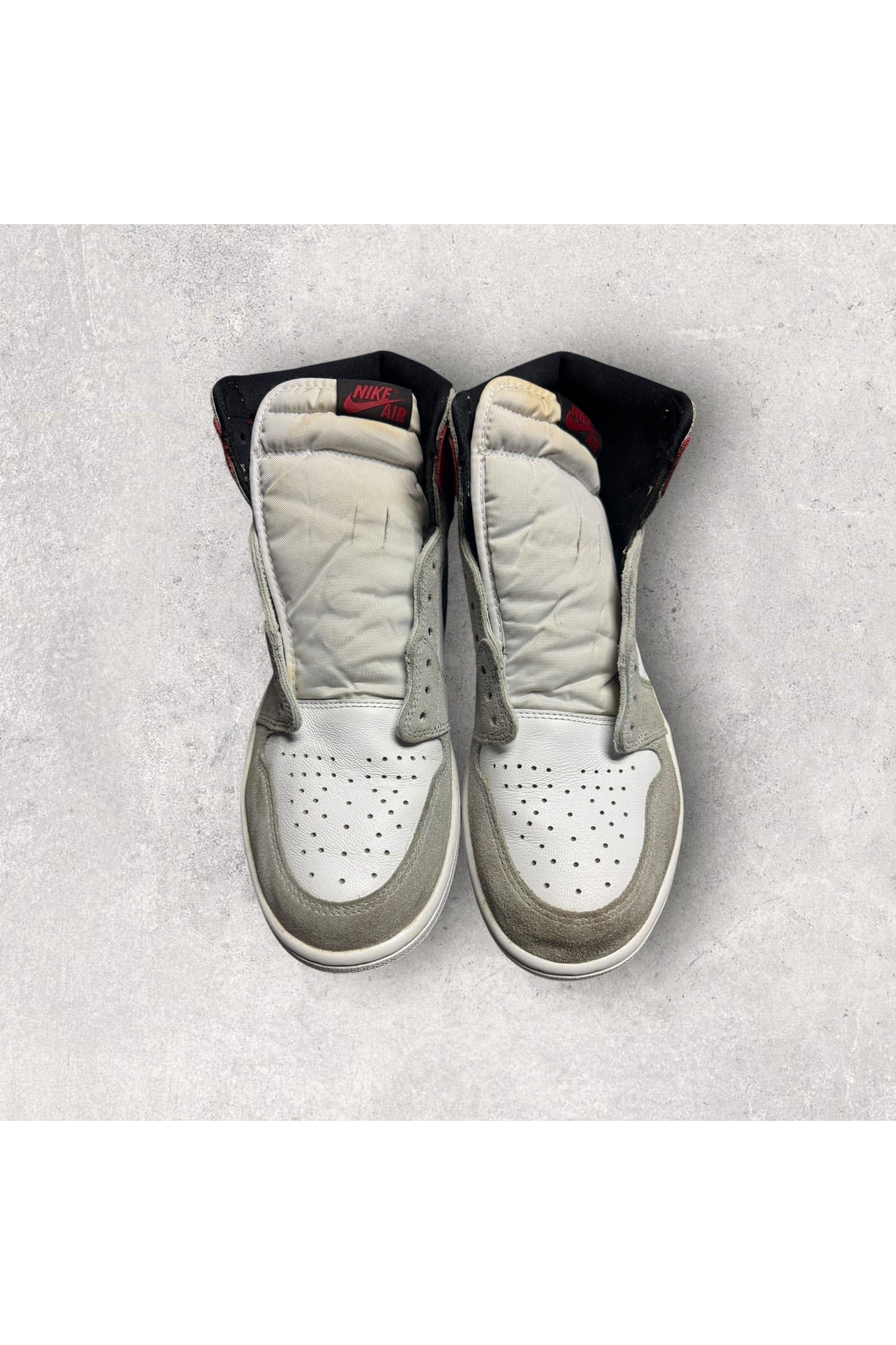 Jordan 1 Retro High Light Smoke Grey- SZ 10.5
