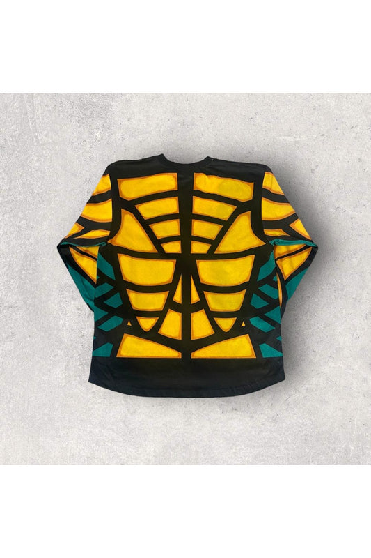 Vintage Adidas Terminator Goalie Keeper Soccer Jersey- L