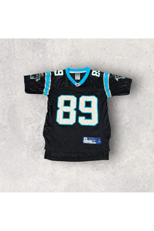 Vintage 2000s Reebok Steve Smith Carolina Panthers Jersey- YTH S (8)