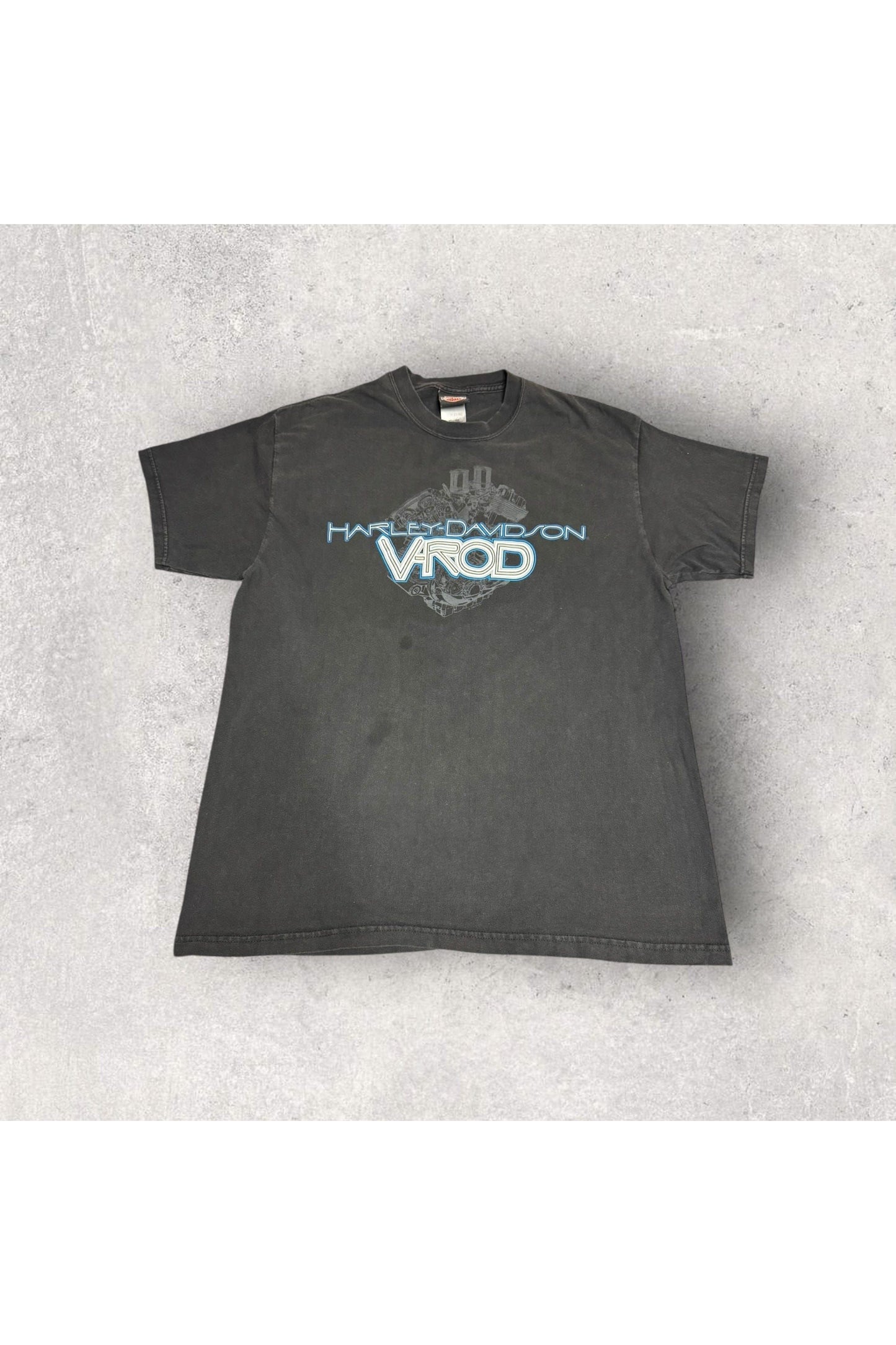Vintage 2002 Made In USA Heritage Harley-Davidson V-Rod Tee- L