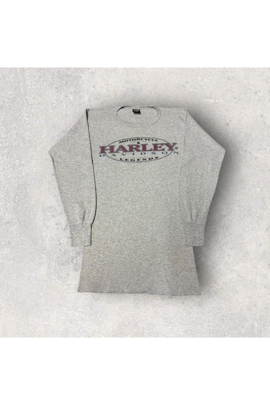 Vintage 90s Grand Junction Colorado Harley-Davidson Thermal Long Sleeve- XXL