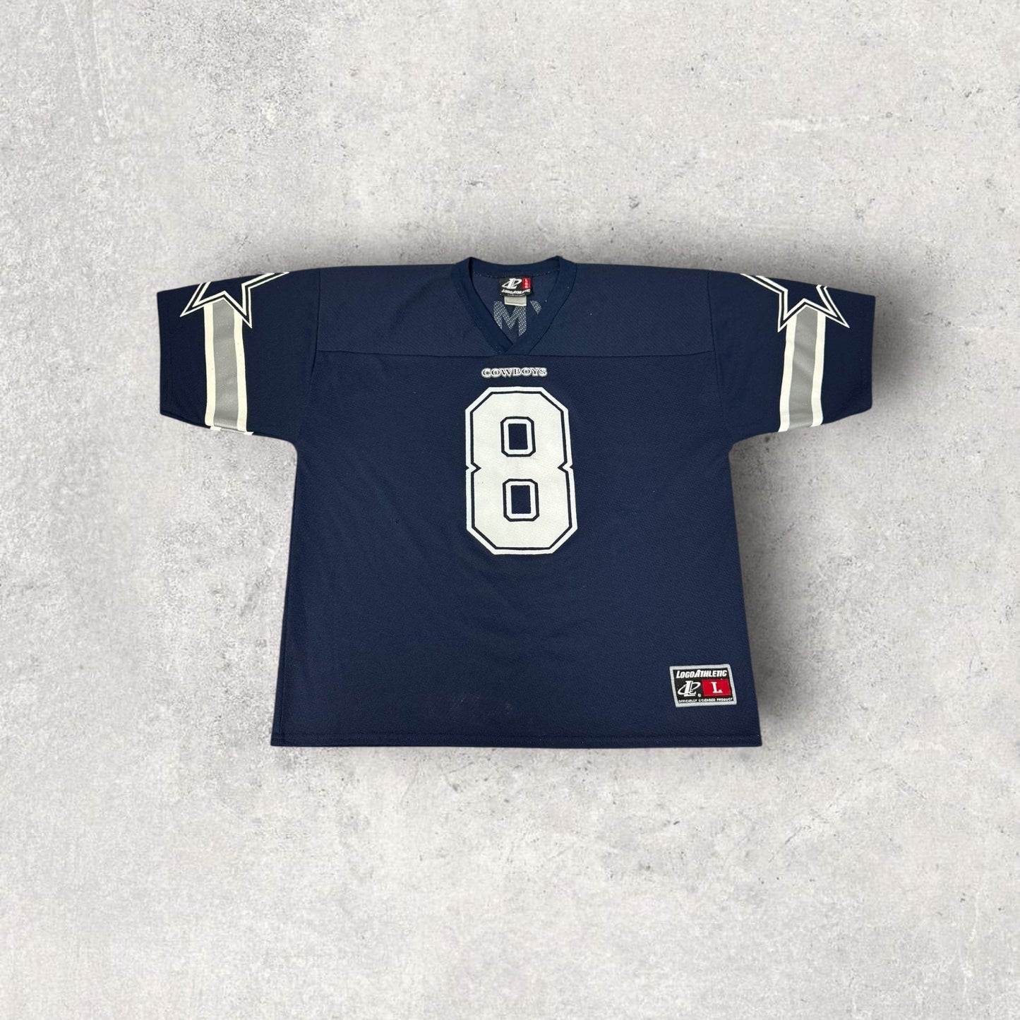 Vintage Logo Athletic Dallas Cowboys Troy Aikman Football Jersey- L
