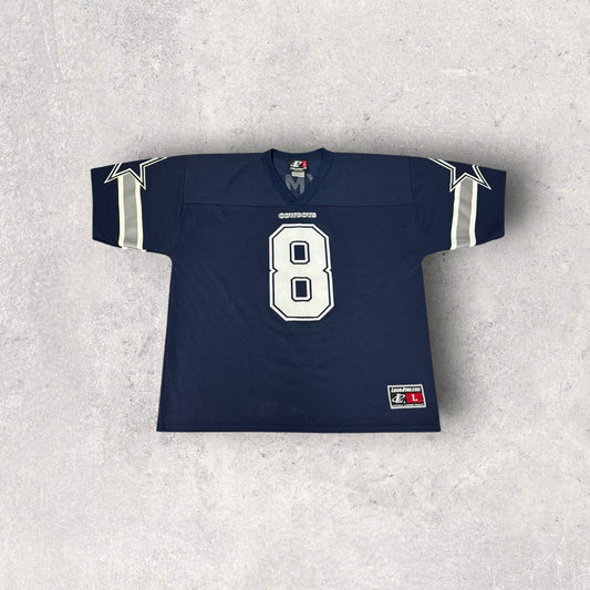 Vintage Logo Athletic Dallas Cowboys Troy Aikman Football Jersey- L