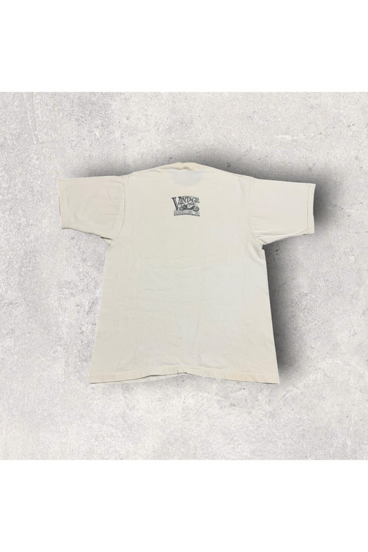 Vintage 1997 Vintage Motorcycle Days Dick Mann Winner Tee- M