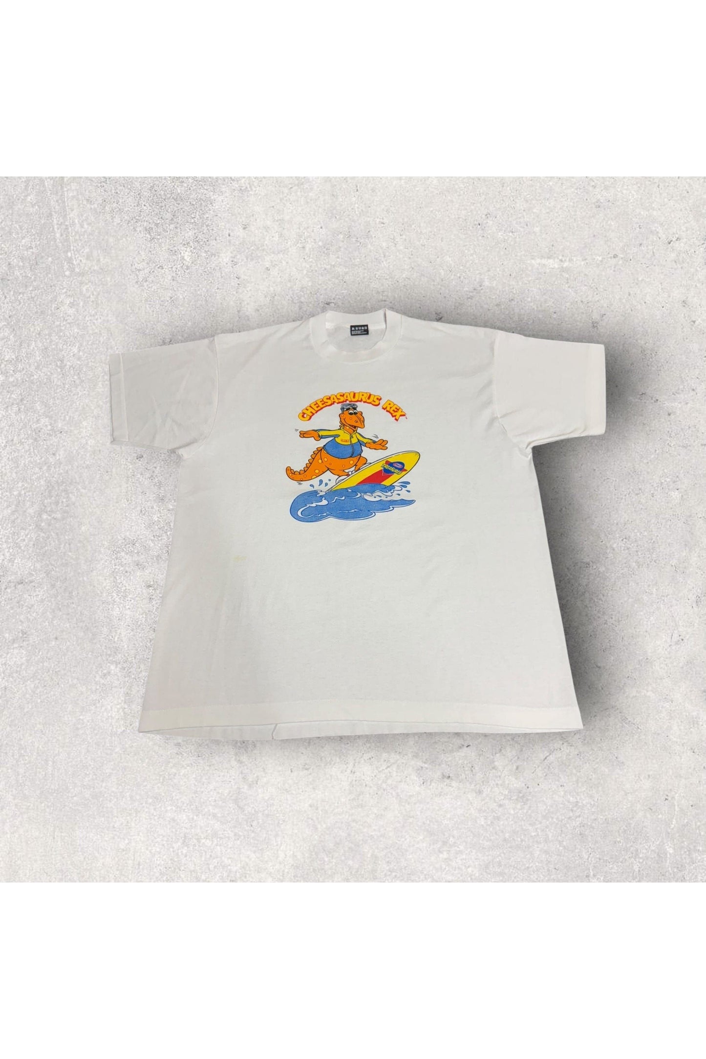 Vintage Best Screen Stars Single Stitch Cheeseasaurus Rex Kraft Treasures 90s Promo Tee- XL
