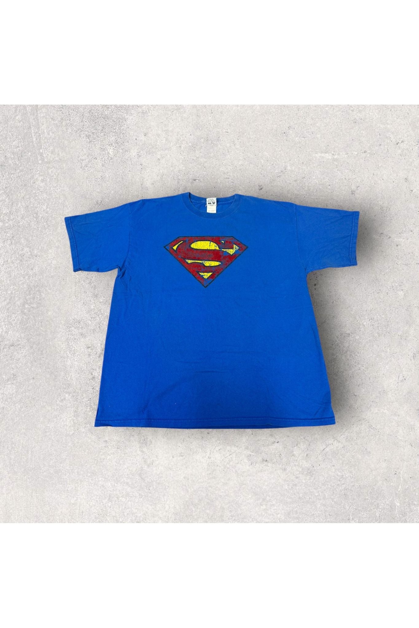Vintage 2005 Six Flags Superman Tee- XL
