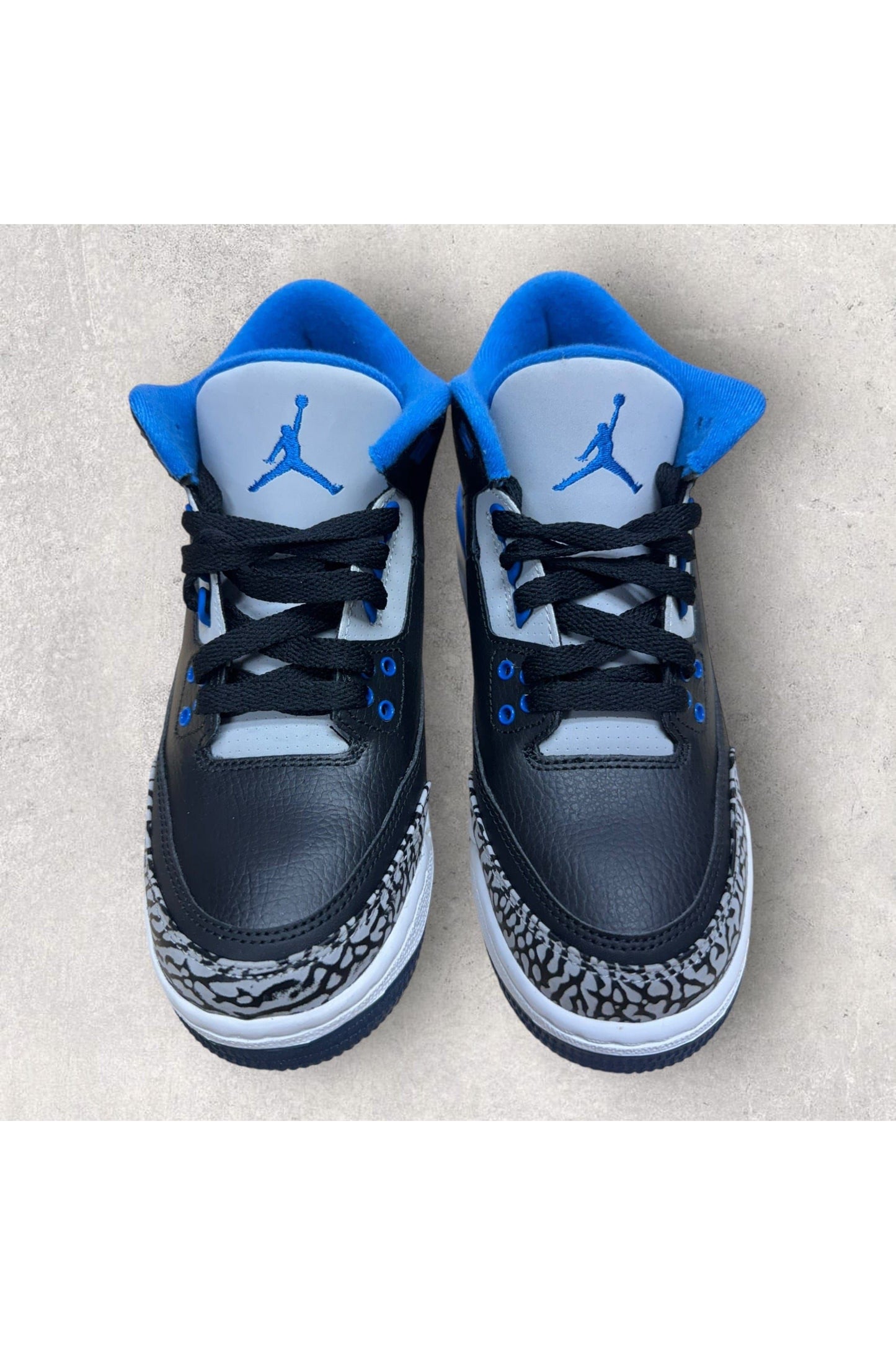 Jordan 3 Retro Sport Blue (GS)- 6.5Y