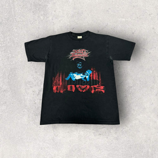 Vintage 2004 Cygnus King Diamond Band Tee- M
