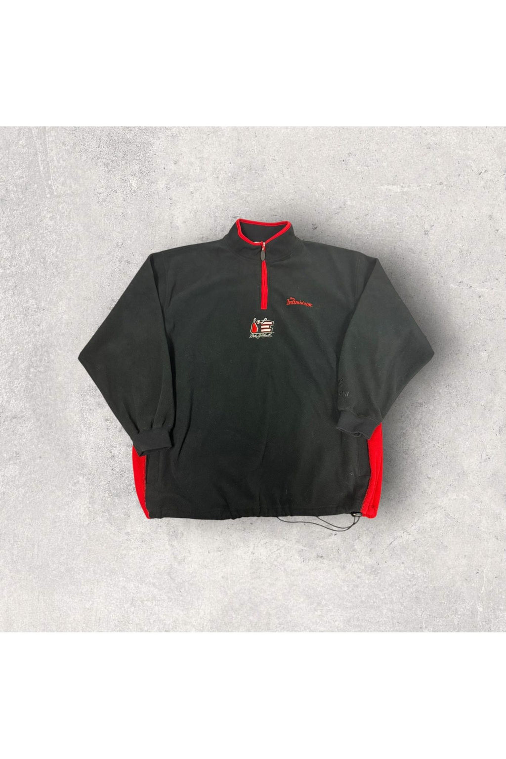 Chase Authentics Dale Earnhardt The Intimidator 1/4 Zip Fleece- XXL