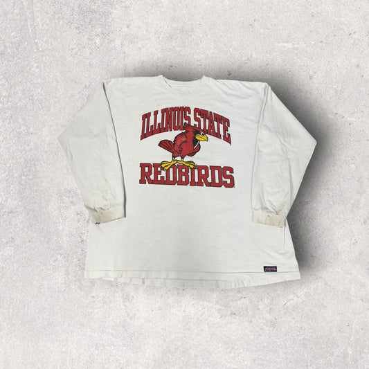 Vintage Jansport Illinois State Redbirds Long Sleeve- XXL