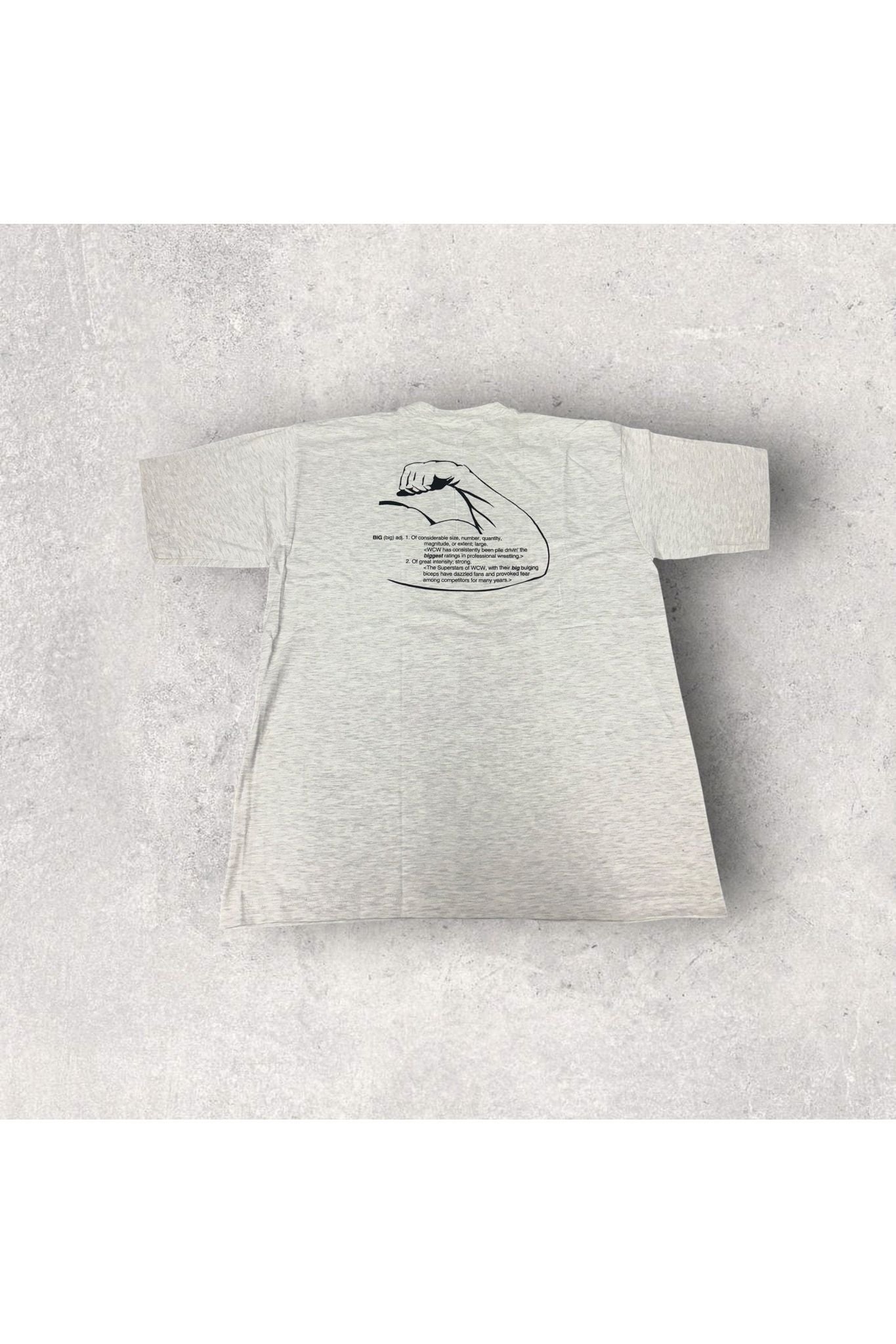 Vintage WCW Where The Big Boys Play Wrestling Tee- XL