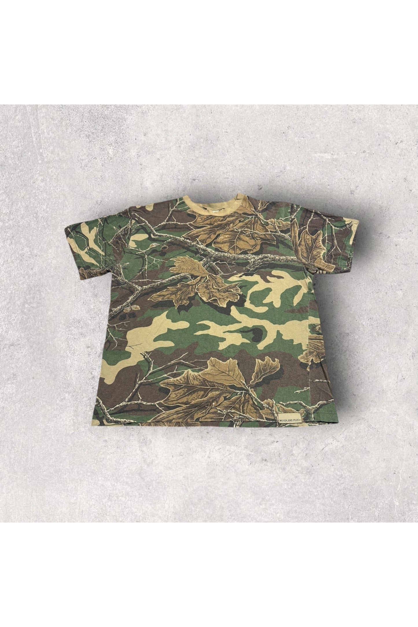 Vintage Woodland Plus Real Tree Camo Tee- YTH L (18)
