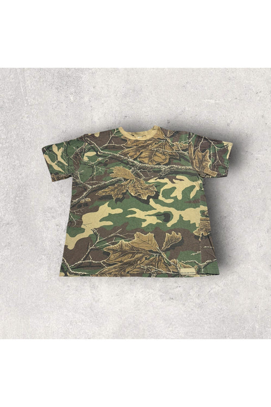Vintage Woodland Plus Real Tree Camo Tee- YTH L (18)
