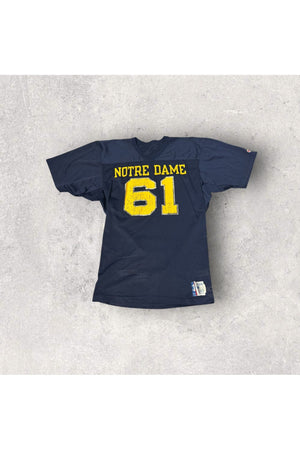 Vintage Made In USA Champion Notre Dame #61 Jersey- M