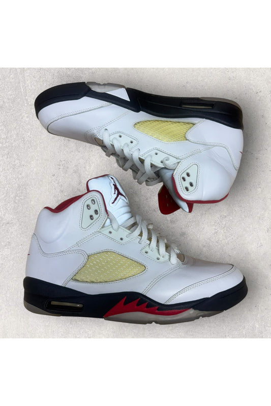 Jordan 5 Retro Fire Red Silver Tongue (2020)- 11