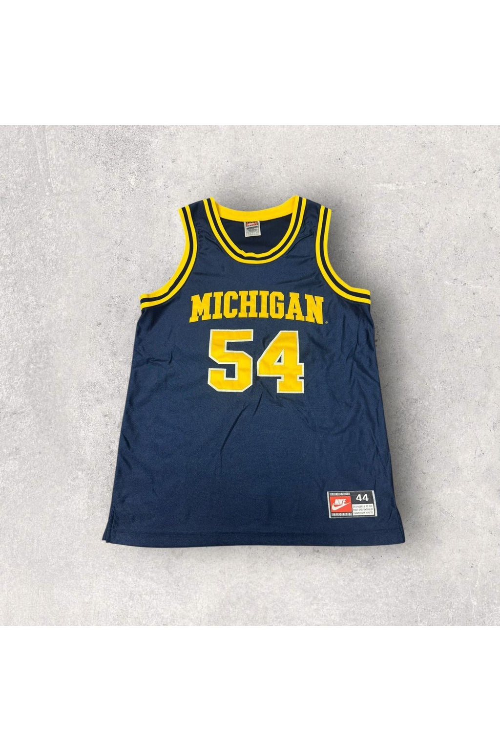 Vintage Team Nike Robert Tractor Traylor Michigan Wolverines- SZ 44