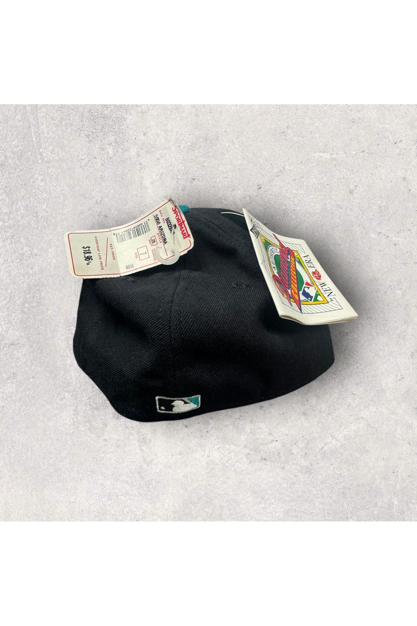 Vintage Deadstock New Era Diamond Collection Arizona Diamondbacks 100% Wool Fitted Hat