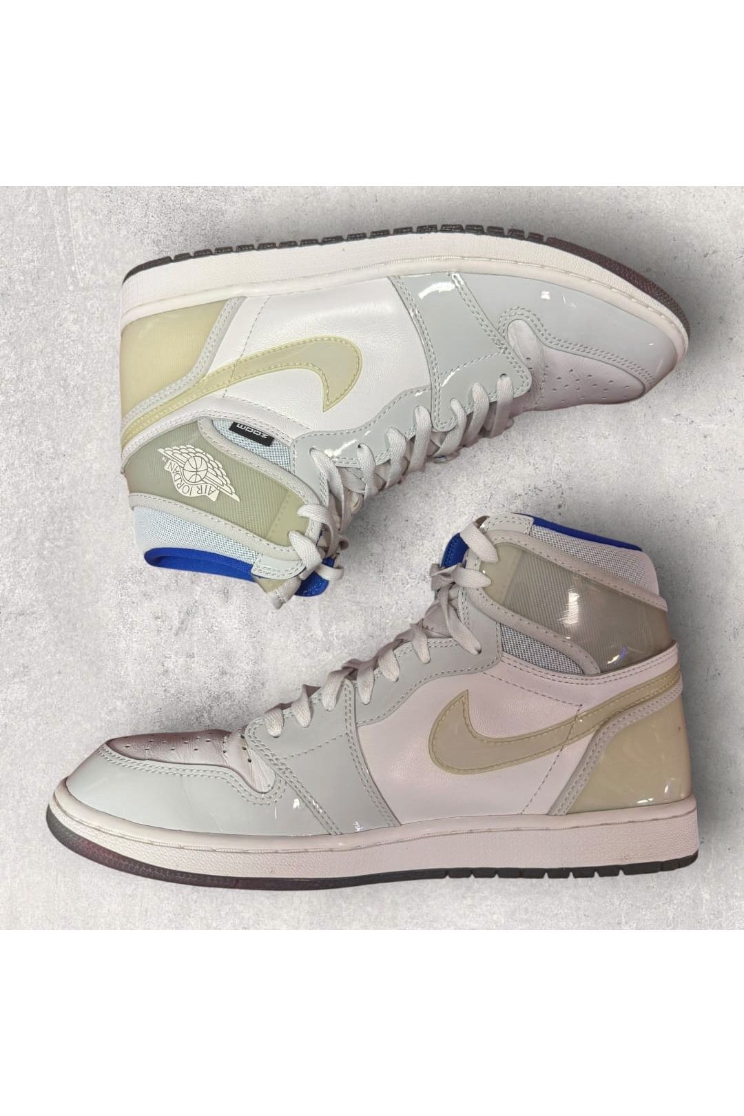 Jordan 1 Retro High Zoom White Racer Blue- SZ 11.5