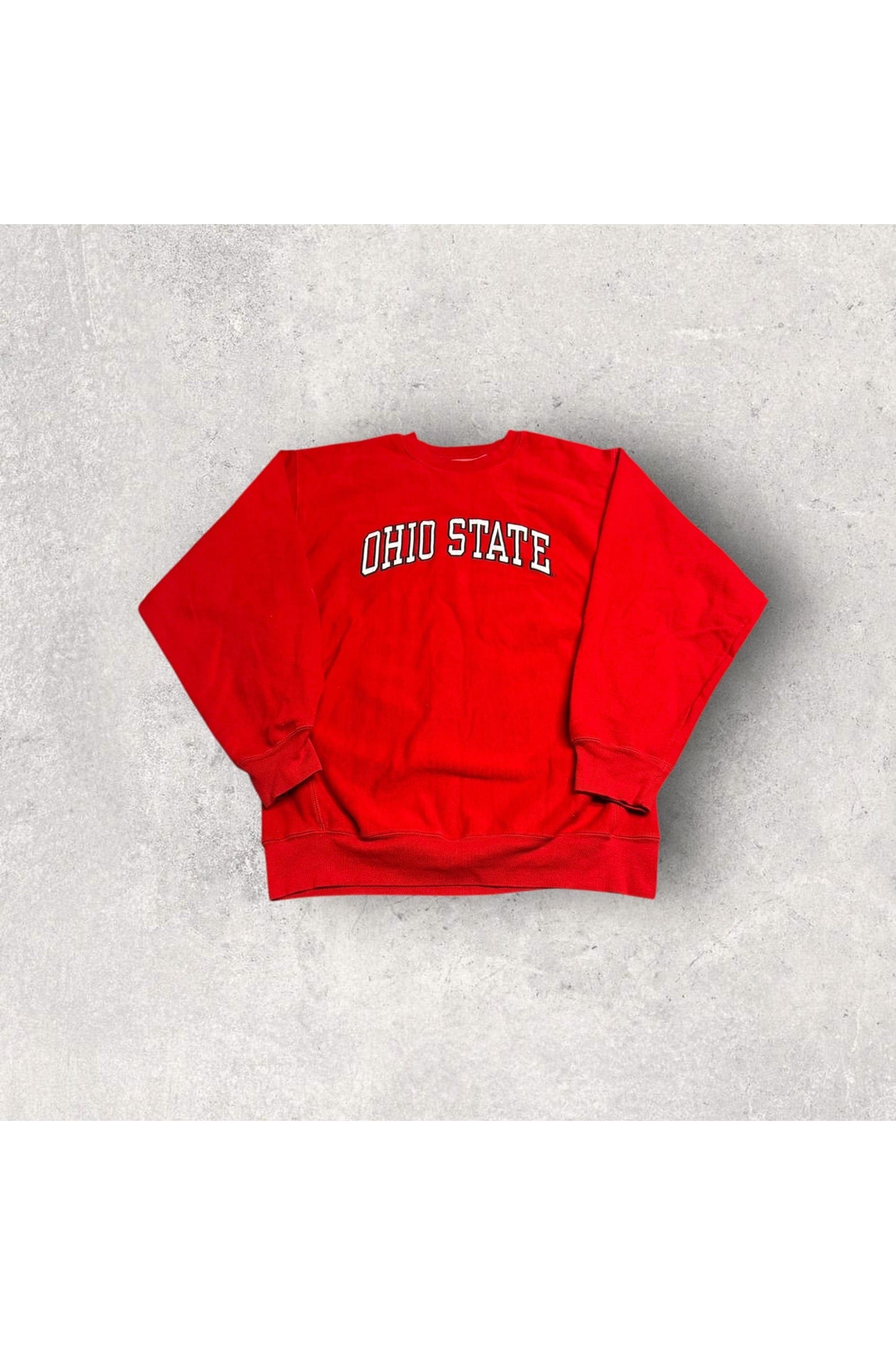 Vintage Steve & Barry's Ohio State Embroidered Spell Out Crewneck- M