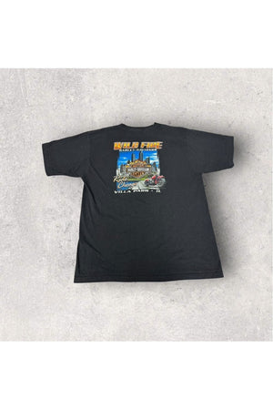 2007 Made In USA Wild Fire Harley-Davidson Traditional Pin Up Girl Tee- XXL