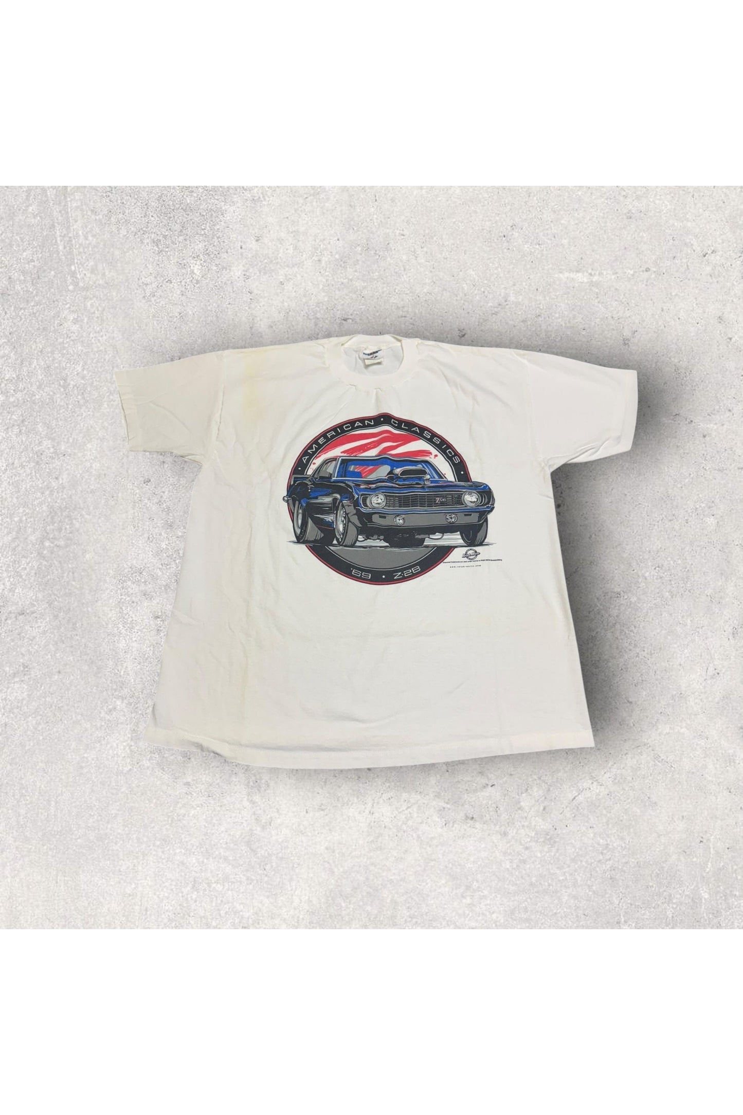 Vintage Jerzees American Classics 69 Z-28 Car Tee- XL