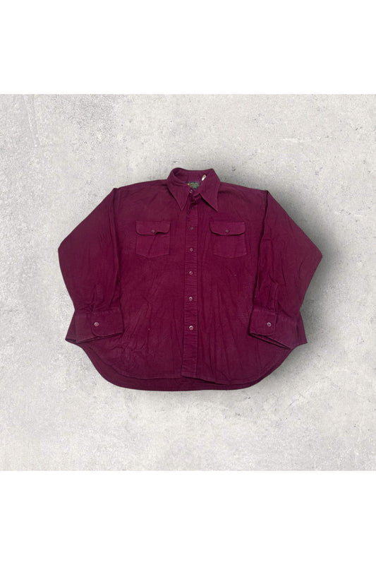 Vintage John Blair Menswear 100% Cotton Long Sleeve Button Up- XXL
