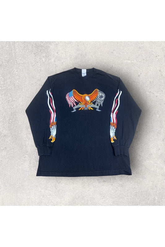 Vintage Alstyle 2004 Good Sports All Gave Some Some Gave All Pow-Mia Long Sleeve- L