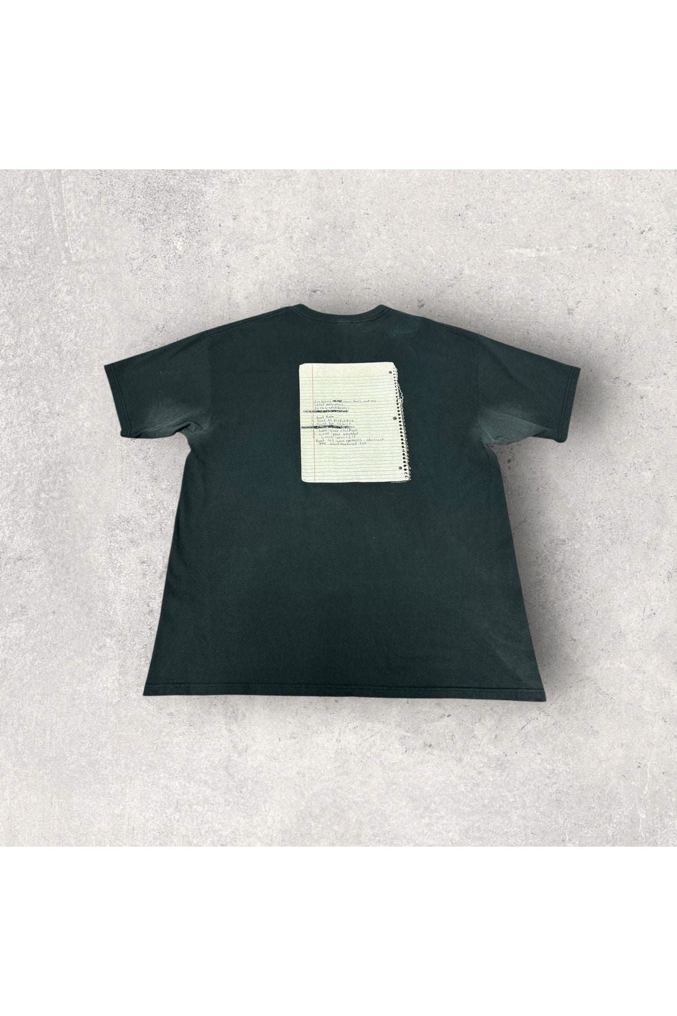 Vintage 2003 ANVIL Kurt Cobain End Of Music Note Tee- XL