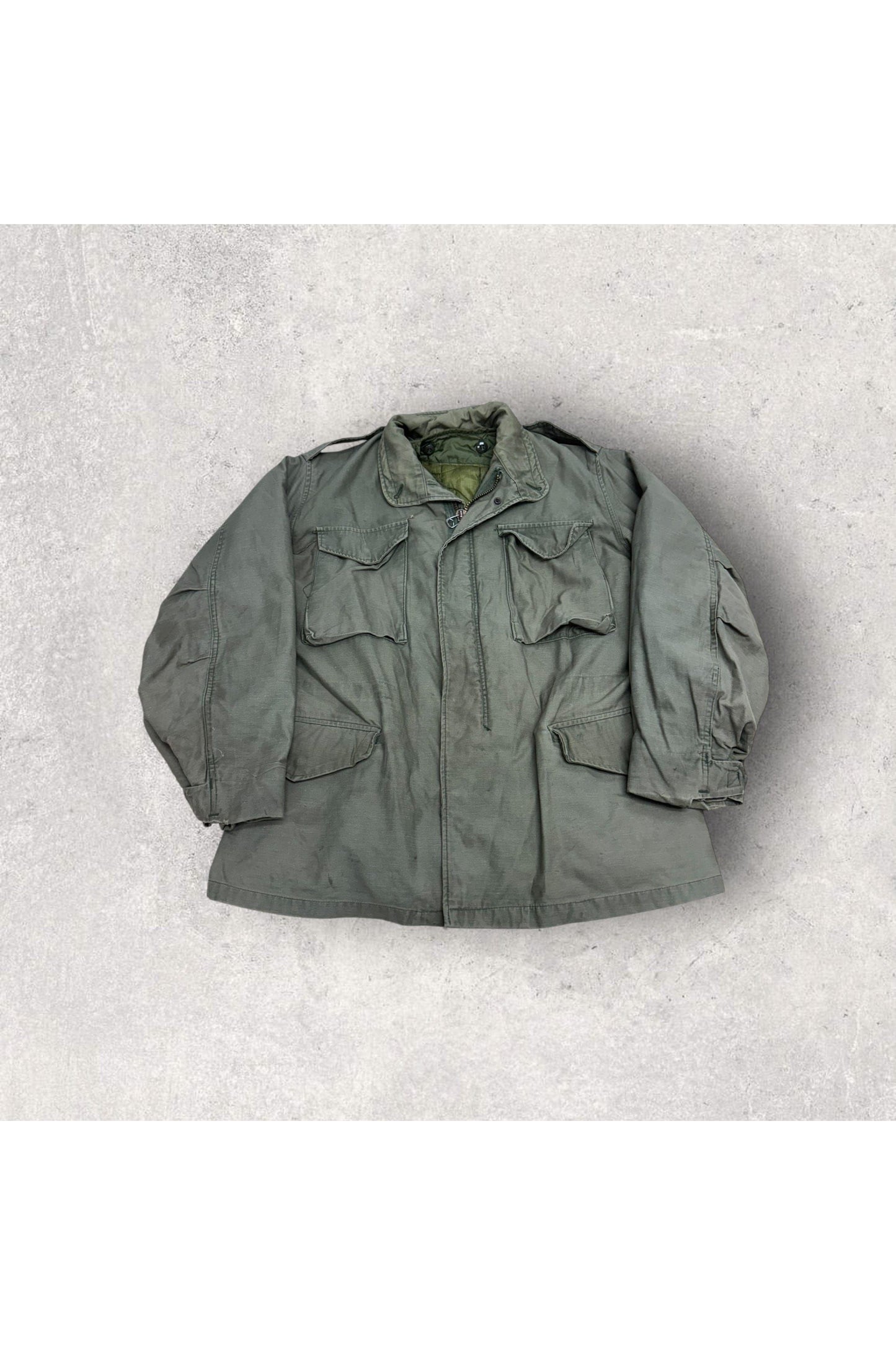 Vintage US Army Vietnam Era M-65 Lined Field Jacket- M