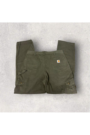 Carhartt Relaxed Fit Cargo Workwear Pants B342 MOS- 38 x 34