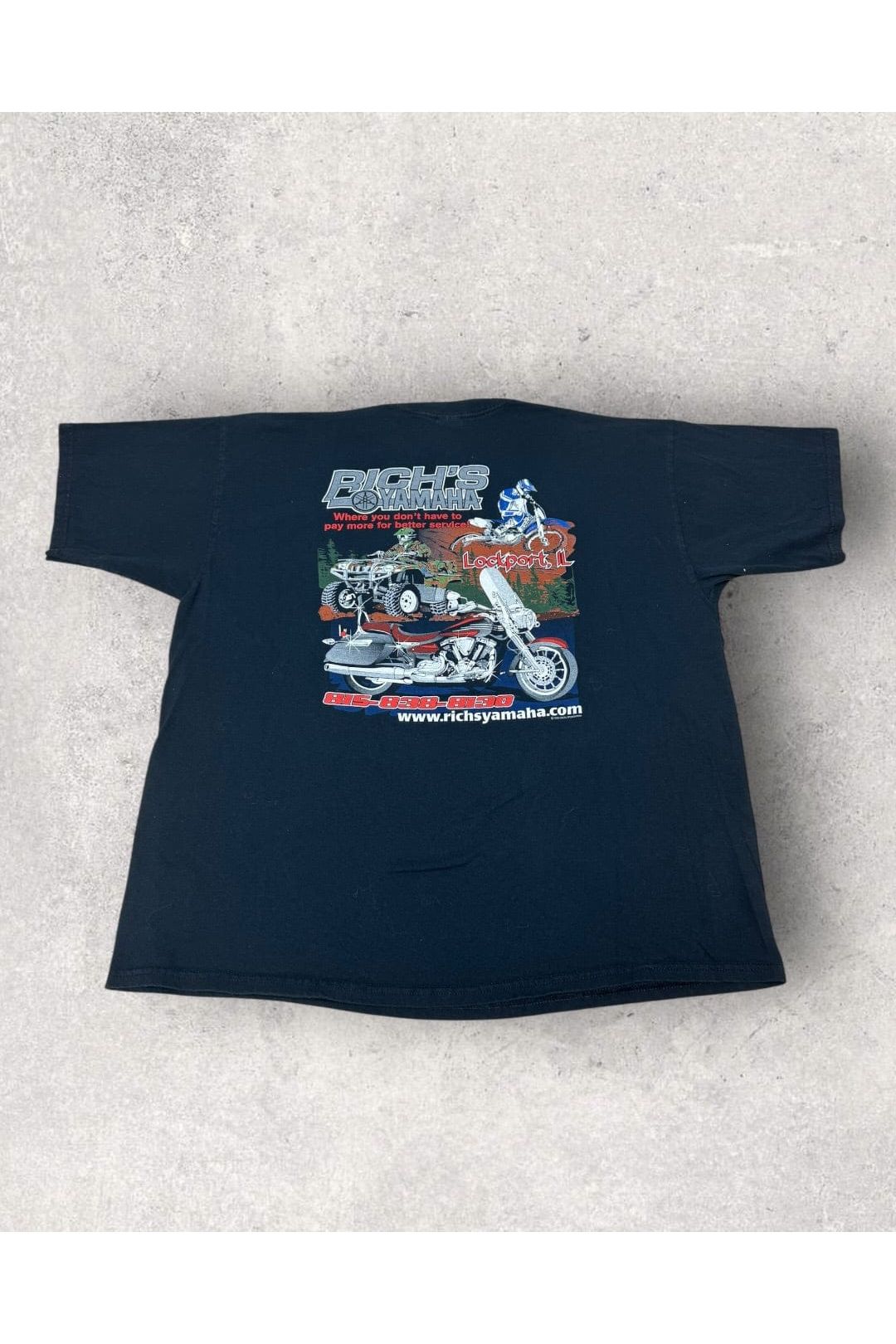 Vintage 2006 Rich's Yamaha Lockport, IL Tee- XXL