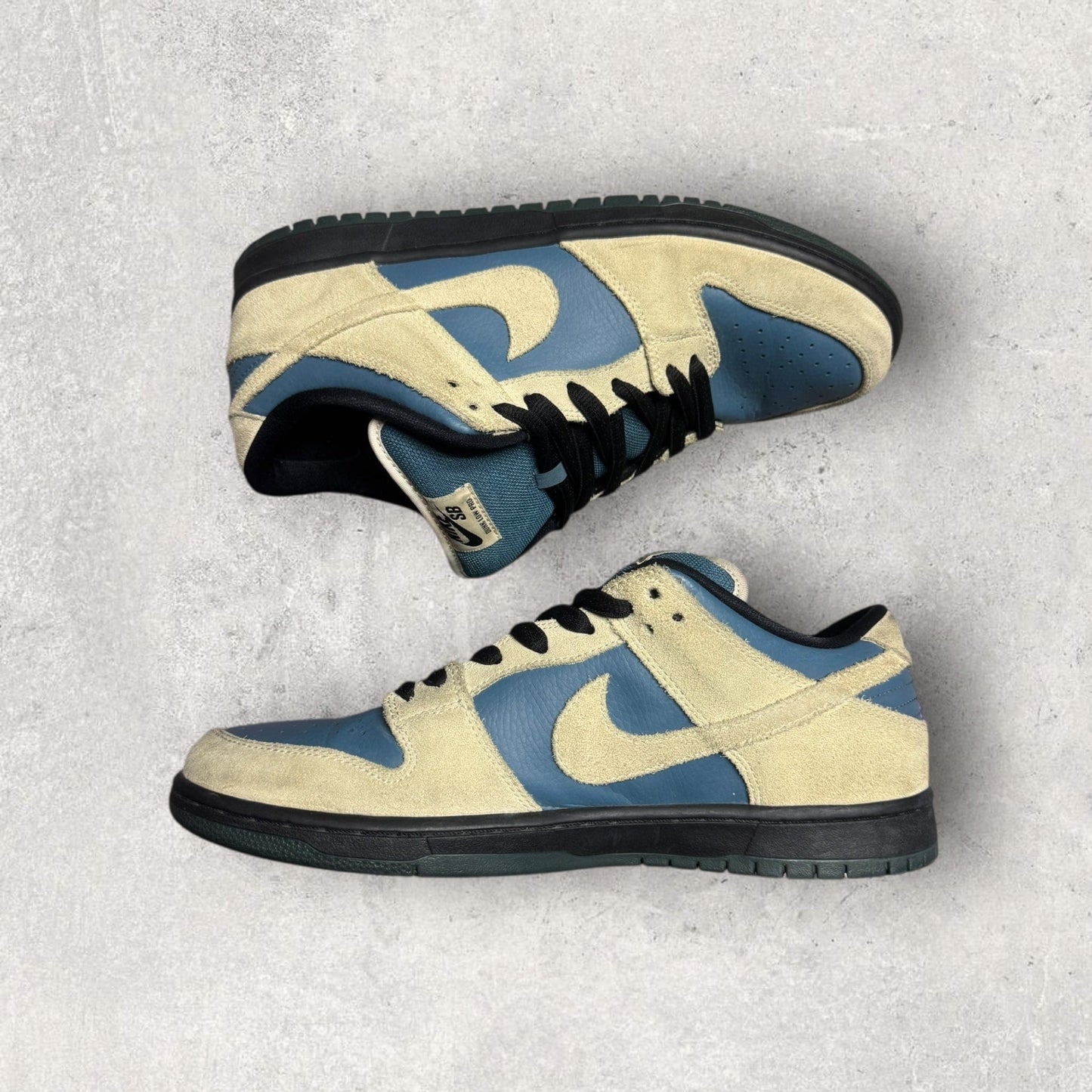 Nike SB Dunk Low Light Cream Thunderstorm- SZ 11.5